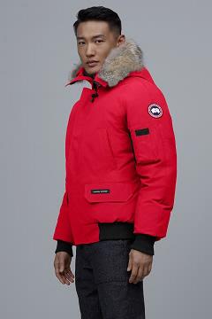 Chamarras Canada Goose Hombre México - Chilliwack Chaqueta De Bombardero Rojos WC0615382
